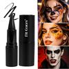 Matte Punk Black Lipstick Waterproof Long Lasting Lip Gloss Face Body Painting Gothic Dark Makeup Party Halloween Cosplay Makeup