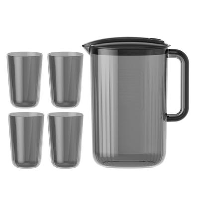 Carafa de Apă Transparentă Capacitate Mare Plastic Rezistent la Temperaturi Înalte Carafa pentru Băuturi Cană pentru