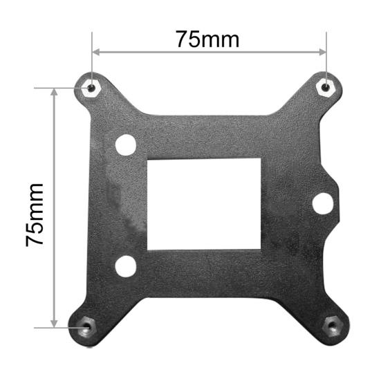 CPU Cooling Fan Backplate Base for Bracket Retention Intel LGA 1155/1156/1150