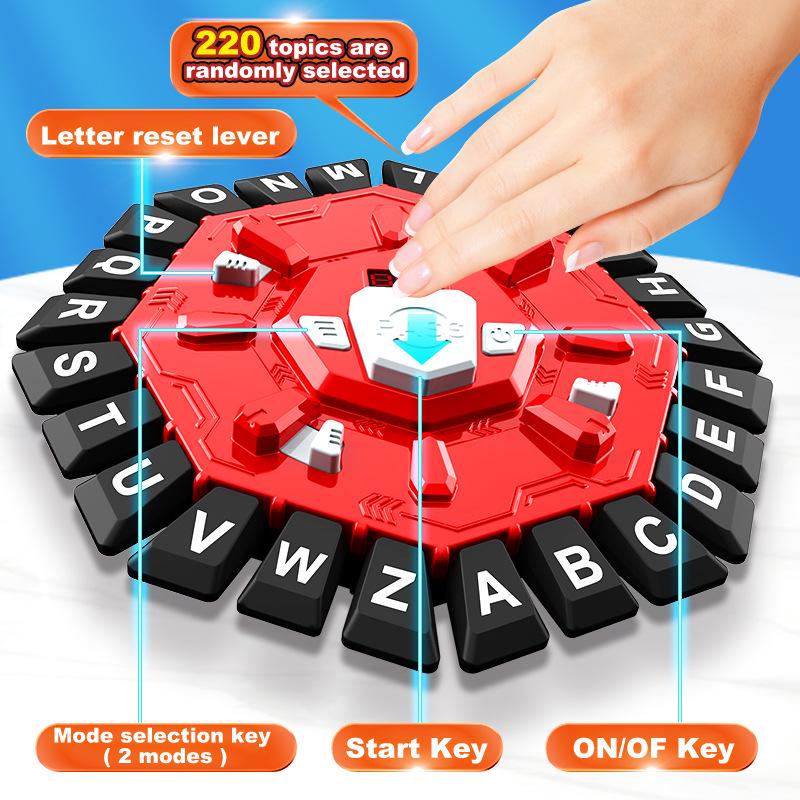 Jeu de Puzzle Rapide et Fou sur Échiquier Lettres pour Enfants
