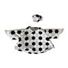 Creative Porch Goose Futbol Uniform Football Theme Soft Goose Costume Set Precise Fit Football Print Lawn Goose Outfit