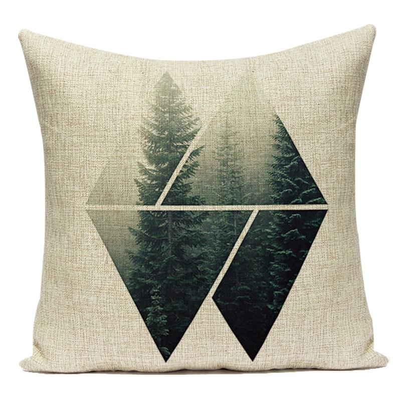 Motto Letters Printed Home Decor Cushion Covers Polyester Black White Pillow Cover Sofa Bed Car Decorative Pillow Case
