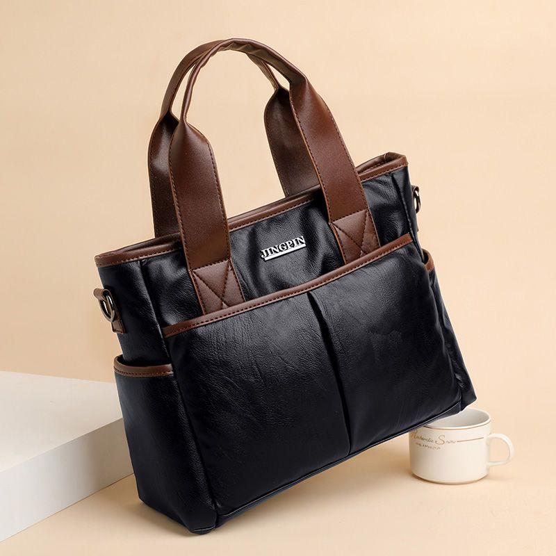 Large Capacity Single Shoulder Tote Bag for Women, Fashionable and Versatile Hand-held Crossbody Bag