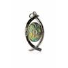 Natural Opal Pendant 41 ct Brazilian Multi-Color Oval Cut 925 Sterling Silver October Birthstone