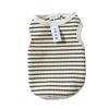 Popular dog clothes spring and summer striped waffle vest medium and small dog summer thin pet clothes