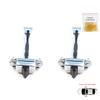 EDP1663-1 2 Pieces Front Door Hinge Brake Stop Check Assy Limiter Strap for Citroen C3 MK4 e-C3 2024-On Fiat Grande Panda 9846733780