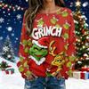 Christmas Sweatshirts For Women Knit Sweater Cute Shirt Fall Crewneck Pullover Tops