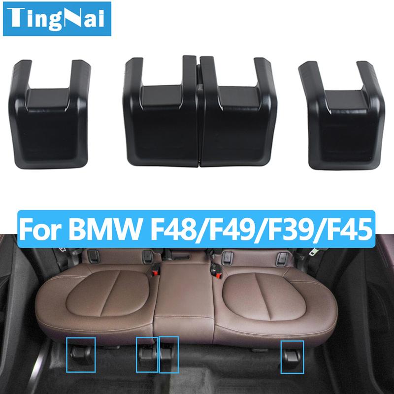 LHD RHD Car Rear Seat Rail Sliding Track Bonnet Trim Cover For For BMW X1 X2 2 Series F48 F49 F39 F45 2016-2021