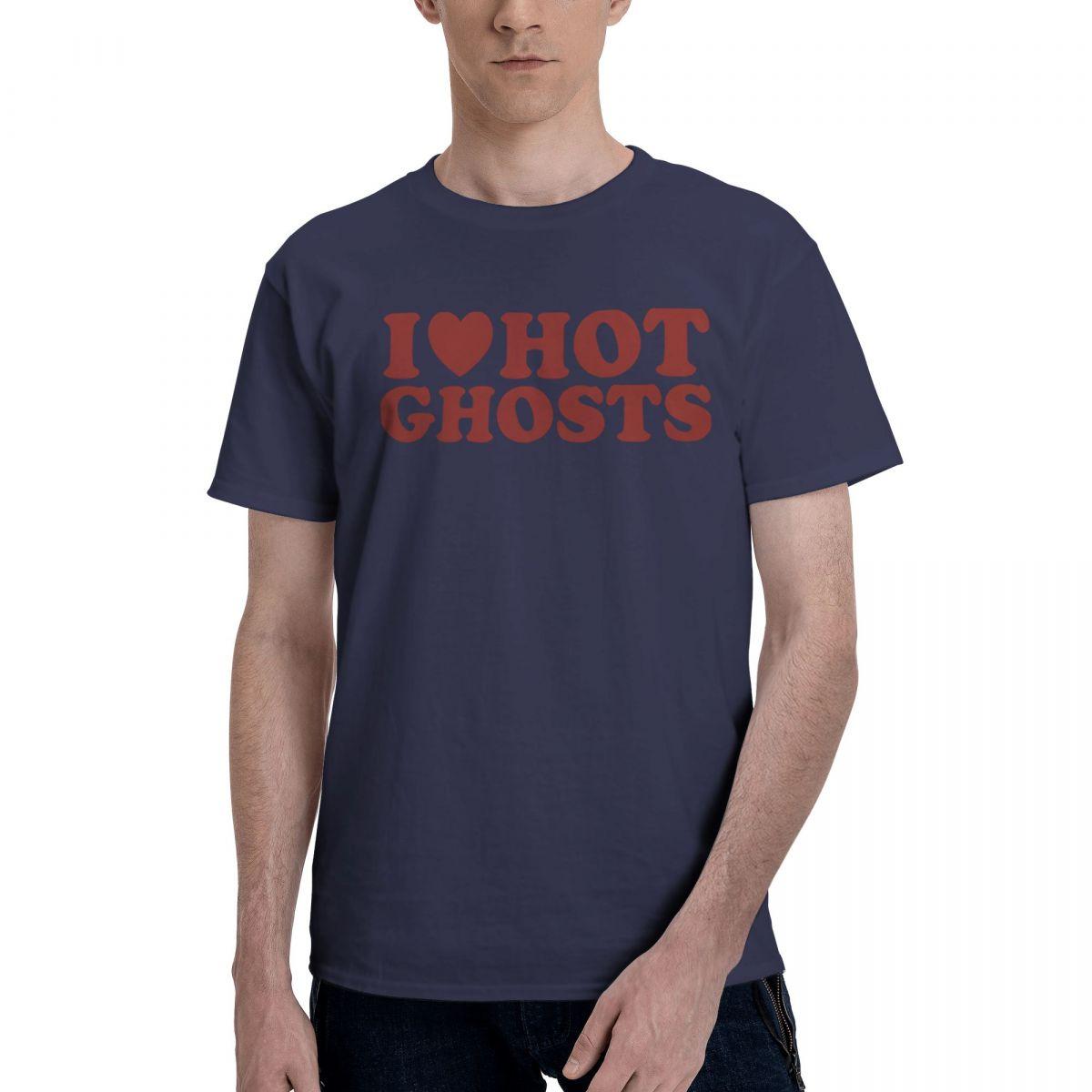 

HOT GHOSTS 100 Cotton Casual Breathable Confortable Summer New In Tops And TShirts Graphic Tee 4XL