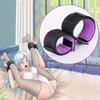 Adult Sex Products: Tied Hands and Feet In a Variety of Postures, Forced Open Legs, Handcuffs, Shackles, Black Purple Soft and Comfortable