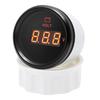 52mm Digital Voltmeter With Red Backlight Volt Meter Indicator Voltage Gauge For Marine Boat Car LED Dislay Gauge 12V 24V