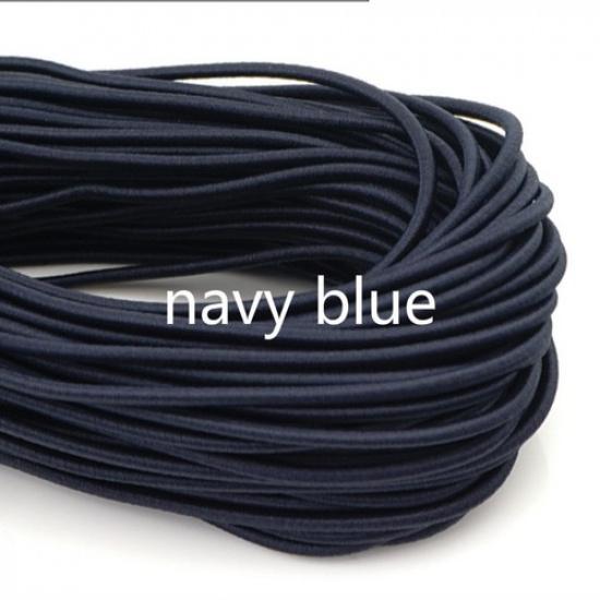 10M Skinny Elastic Band Cord Round Ribbon Stretchy DIY Trimming Sewing Craft New