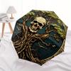 Tree of Life: Eternal Nature's MajestyUmbrella, Portable 3-Fold Compact Umbrella for Men & Women Gift