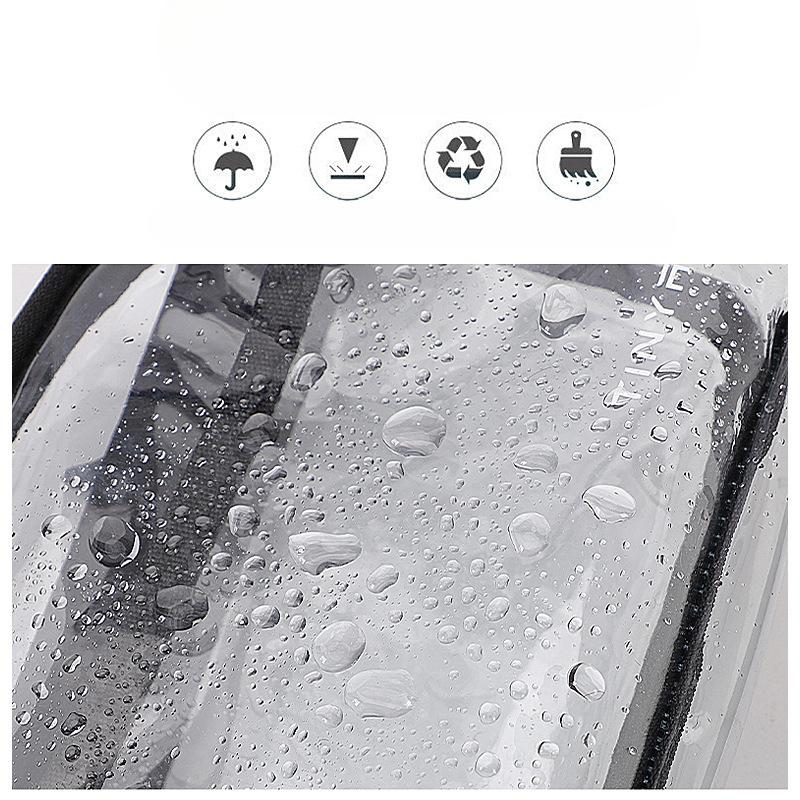 Transparente Bauchtasche Wasserdicht Pvc Jelly Umhängetasche Outdoor Mode Sport Freizeit Handytasche