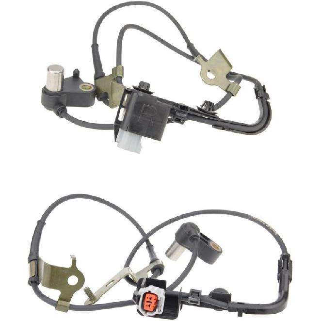Set of 2 Front Left and Right ABS Wheel Speed Sensors for Mazda 6 GG GY 2003-2008 Front Driver and Passenge