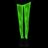 Women's in the Dark Tights Neon Striped Sheer for Party Wear