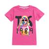 A953 Kids Boys Girls Taylor Swift Casual Short Sleeves T-shirt