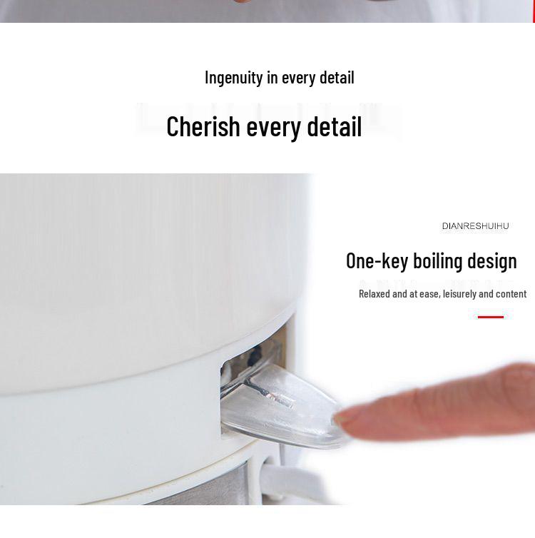 Ceramic Electric Kettle with Auto Power-Off, Large Capacity for Brewing Tea At Home