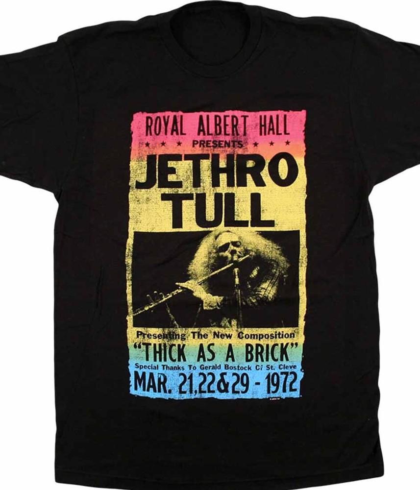 Vtg Jethro Tull Royal Albert Hall Gift For fan Black All Size T-Shirt QQ1191 Unisex T-Shirt XL