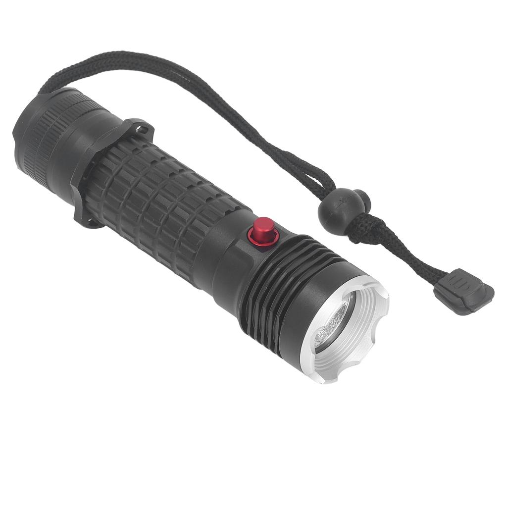 Scuba Diving Flashlight IPX8 Waterproof Super Bright Dive Light LED Underwater Flashlight for Under Water Deep Sea Cave