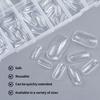 Quick Extension Nail Molds Featuring Measurement Scale Gel Nail and Toenails Extension 150pcs for Manicures Pedicures