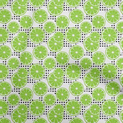 Cotton Poplin Green Fabric Fruits Pineapple Fabric For Sewing Printed Craft Fabric By The Yard 42 Inch