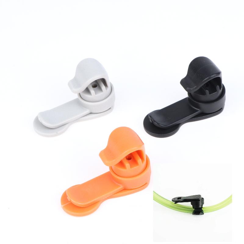 Hydration Pack Hose Clip with Magnetic Holder for Secure and Easy Access During Hiking