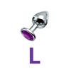 Gioiello Plug Anale in Metallo Base da Principiante a Esperto 5 Misure Butt Plug, Giocattoli per Adulti Coda Dildo Femminile/Maschile Giocattoli Sessuali Coppie Gioco per Adulti