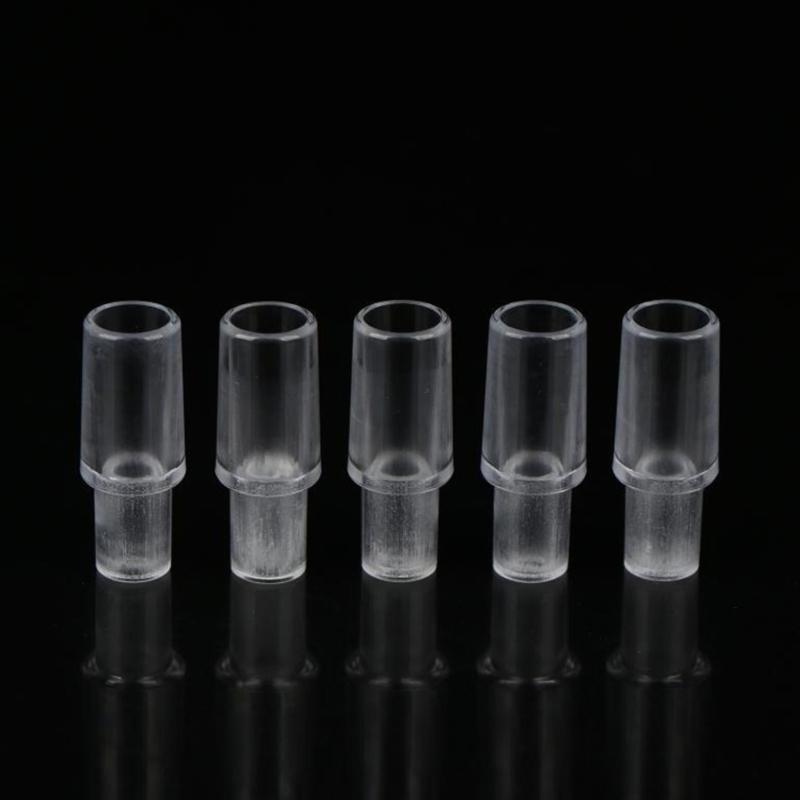 Disposable Tester Accessory 5Pcs Nozzles Transparent Design Mouthpieces For Reliable Breathalyzer Testing