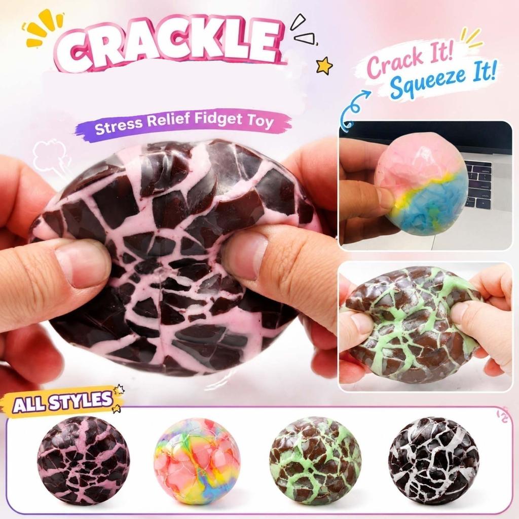 Creative Crunchy Stress Ball, Toy for Anxiety Desk Decompression Gift