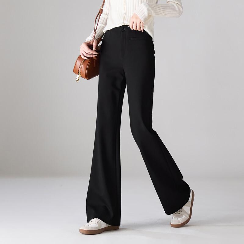 SOFSIL Women s High-Waist Flared Trousers 27/M