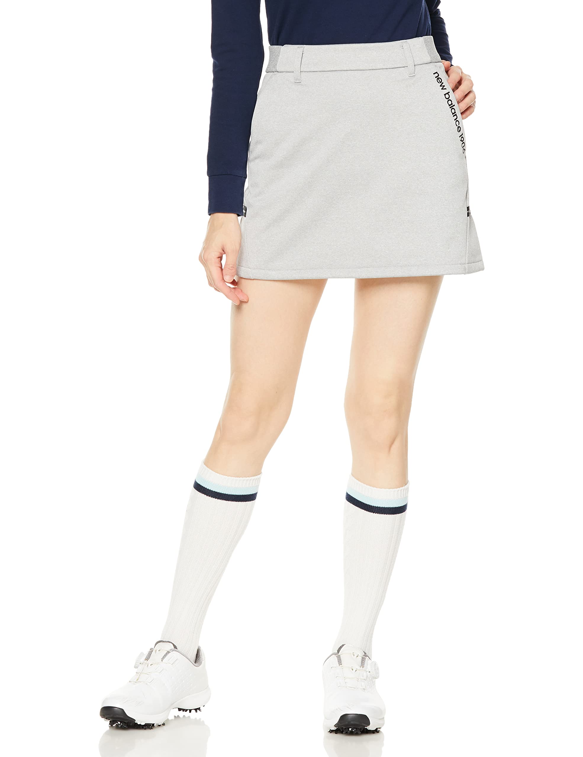 

Golf Bonded Skirt 2 [New Balance] (Windproof/Stretchy) / Women s / 012-2234504 020_Gray [L]