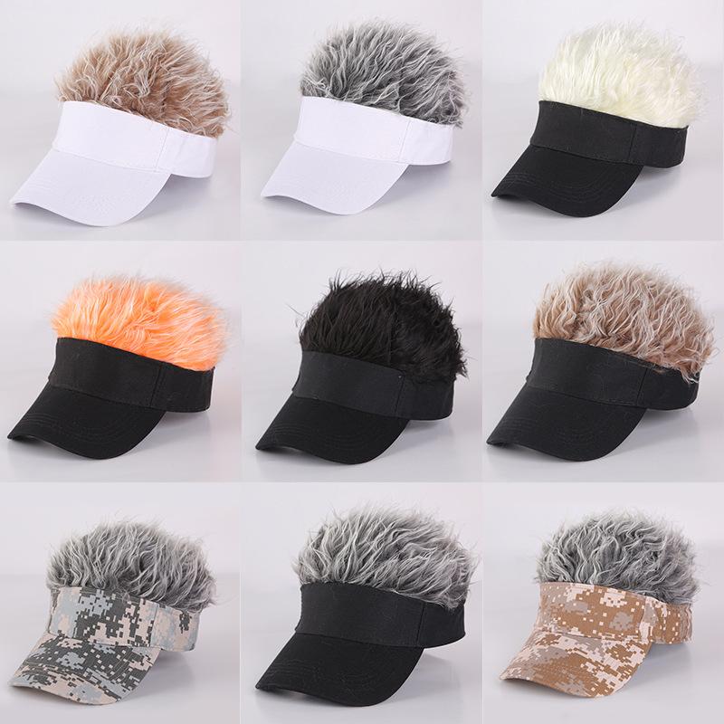 Men's hats wig baseball cap, hip hop caps, women's peaked caps, spring autumn winter hats, cold and warm hats S66