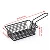 French Fries Basket Snack Bucket Fried Chicken Chip Storage Basket Food Frying Basket Oil Strainer Creative Tableware Container
