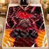 Flannel BlanketGachiakuta Warm Soft Throw Blanket for Indoor Sofa Bed Living Room Use