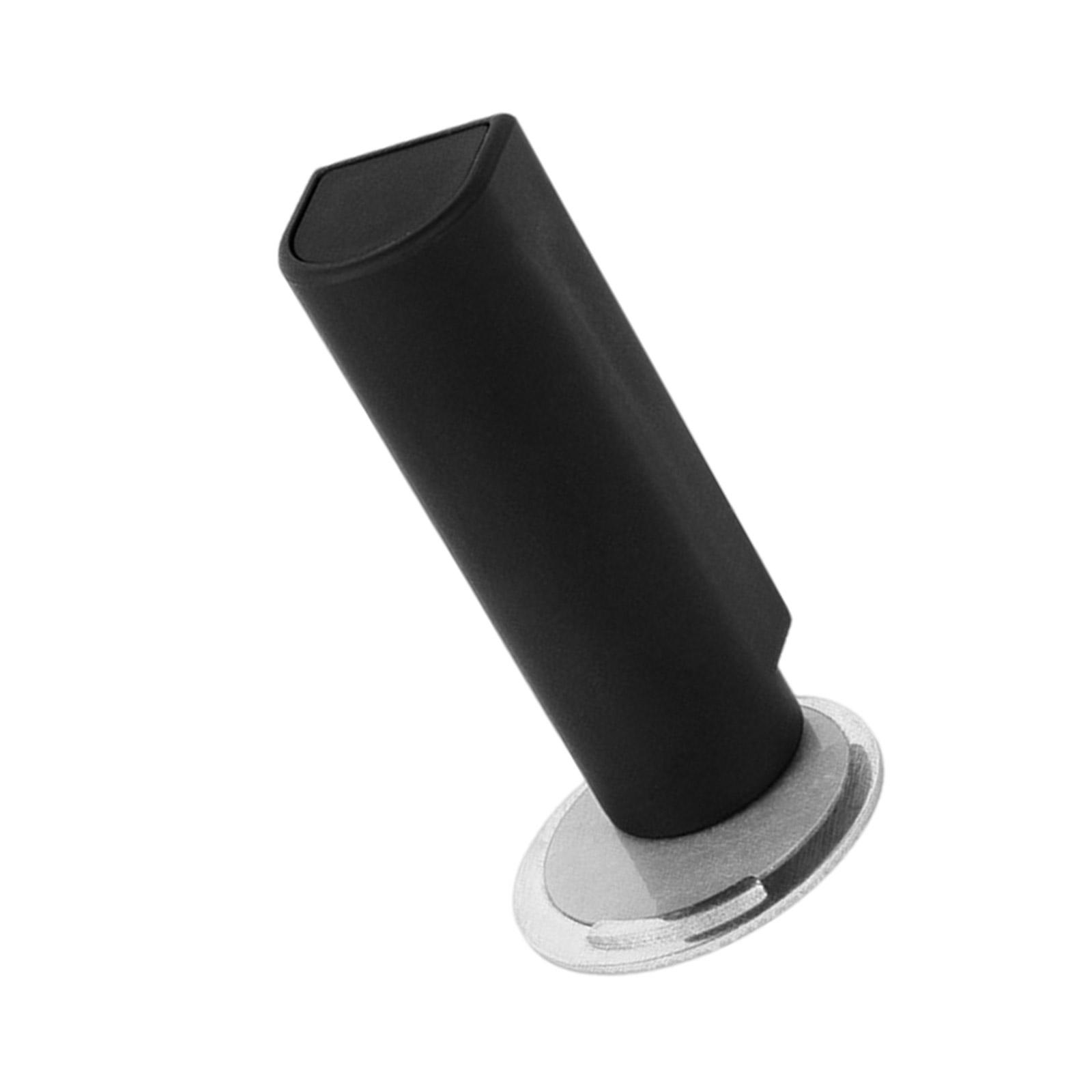 

Punch Frees Magnetic Door Bumper ABS & Iron Magnetic Door Holder Child & Pet Friendly Magnetic Door Stop for Household чёрный