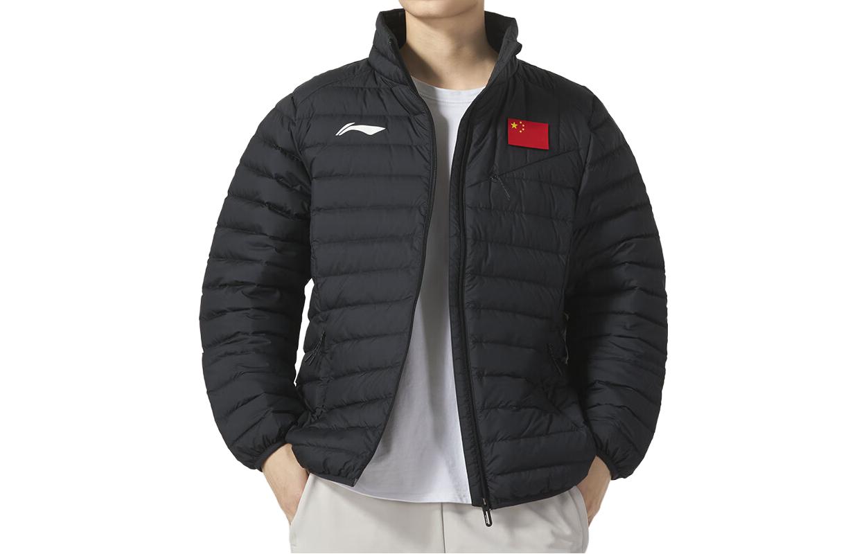 Li Ning Badminton Collection Down Jacket Unisex Black AYMT119-1 M