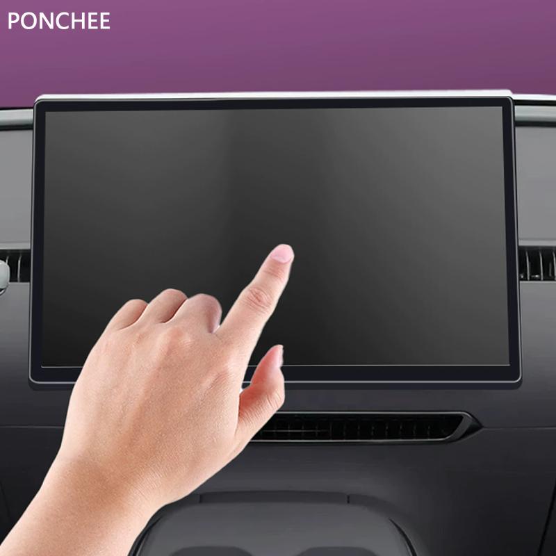 For XPENG P7+ 2026-2027 Navigation Screen Tempered Film Scratch-resistant Eye Protection Film Automobile Modification Supplies