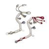 Ancient Coiling Bracelet Handmade Diy Weaving Money String Plating Retro Hand Rope Gold Swallowing Beast Bracelet Unisex