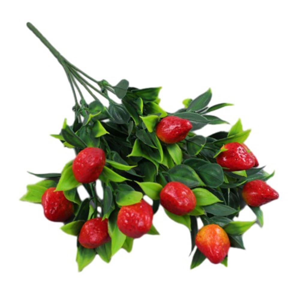 Realistic artificial fruit for wedding decor foam orange pepper pomegranate