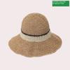 [Benetton] Crochet-knit Color-block Paper Hat BCCPA4331