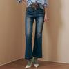 MAXZA Natural Wash 3D Cut Semi-Bootcut Denim Pants