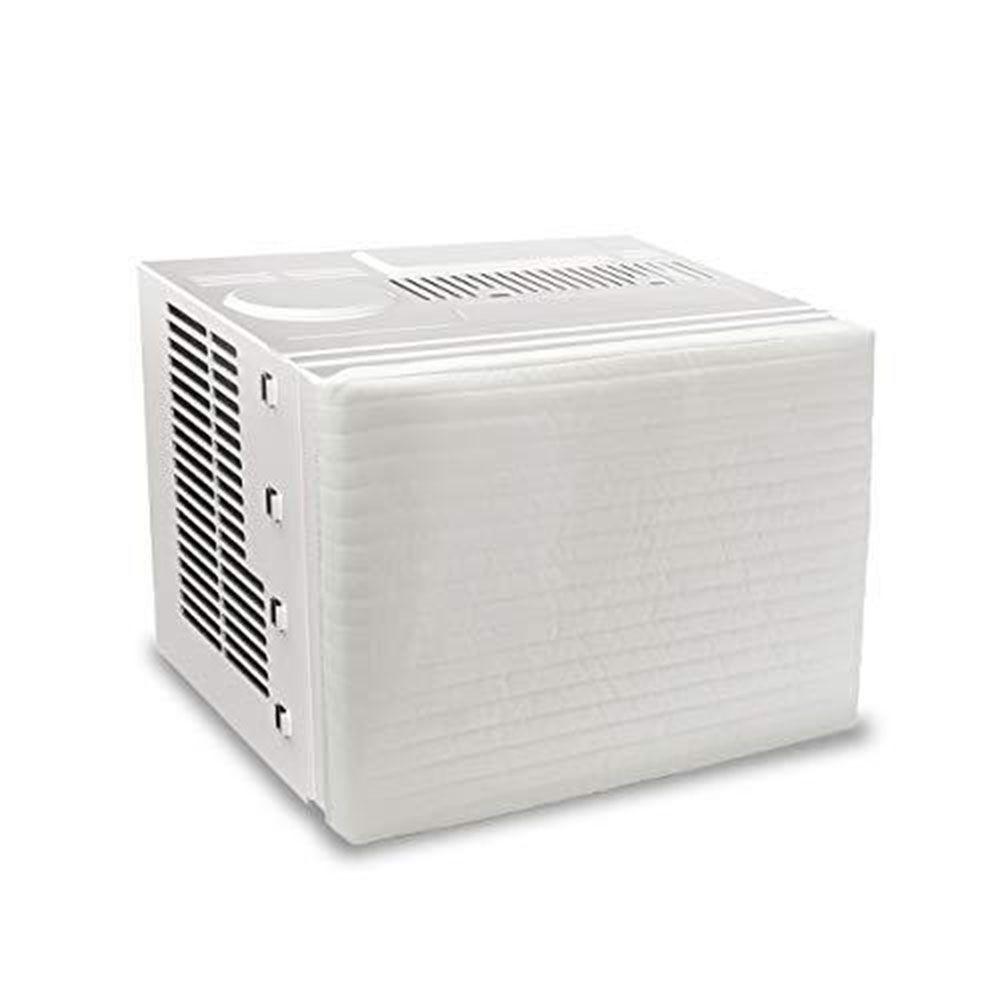 Double Insulation White Inside Window AC Unit Protection Cover Indoor Air Conditioner Cover