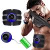 Electric EMS Abdominal Muscle Stimulator Trainer Arm Leg Back Smart ABS Trainer Massager Body Building Shaping Massage Device Body Fitness Exerciser