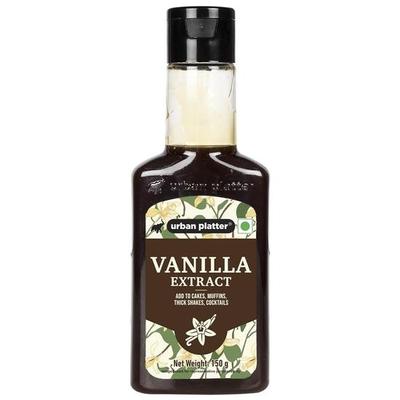 Urban Platter Vanilla Extract, 150g (Ideal for Baking | Madagascar Bourbon Vanilla Extract | Alcohol-Free)