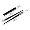 3PCS Car Engine Hood Stickers Car Door Side Long Striped Vinyl Decals Self-adhesive Auto Body Decoration For MINI Cooper R56 R53