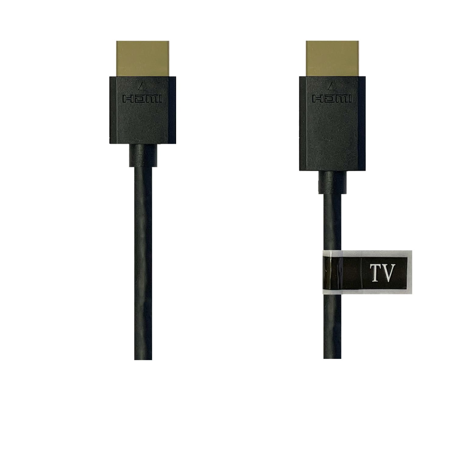 

Тонкий кабель HDMI с микросхемой-усилителем, 5,0 м (диаметр 4,5 мм) встроенный (Продукт Vodaviews) чёрный