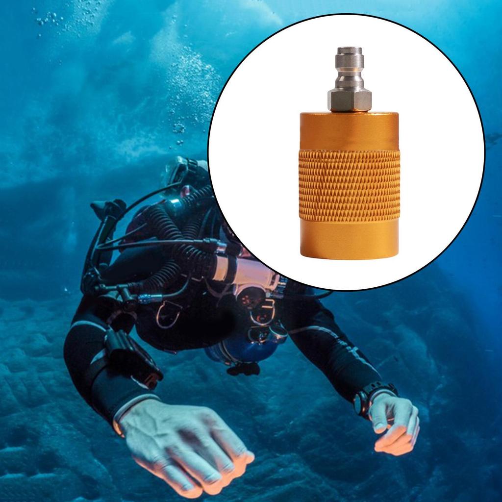Air Filling Station Valve Scuba Diving 8mm Quick Disconnect Coupler for Outdoors