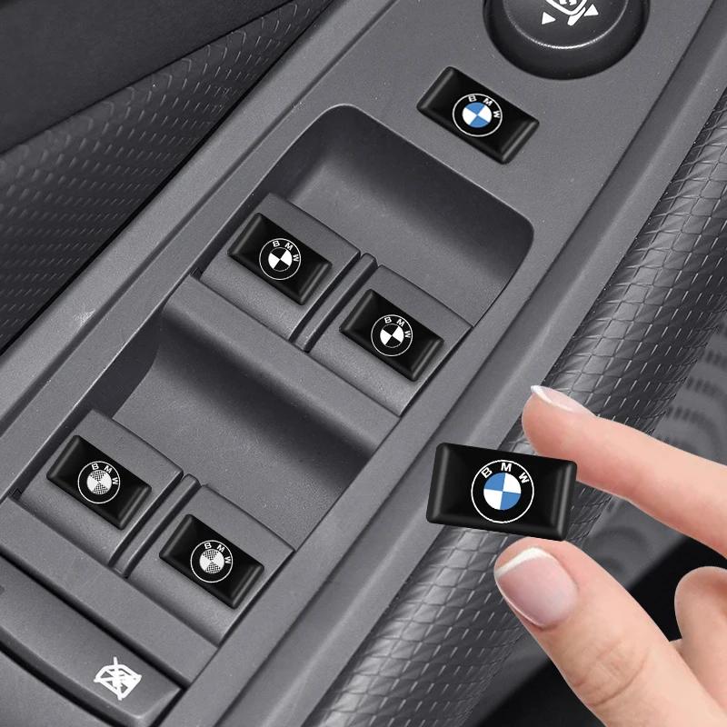 2025 Hot 10pcs Car logo steering wheel sticker Car Epoxy Sticker For BMW 50th Kith M Sticker X1 X3 X4 X5 X6 X7 e46 e90 f20 e60 e