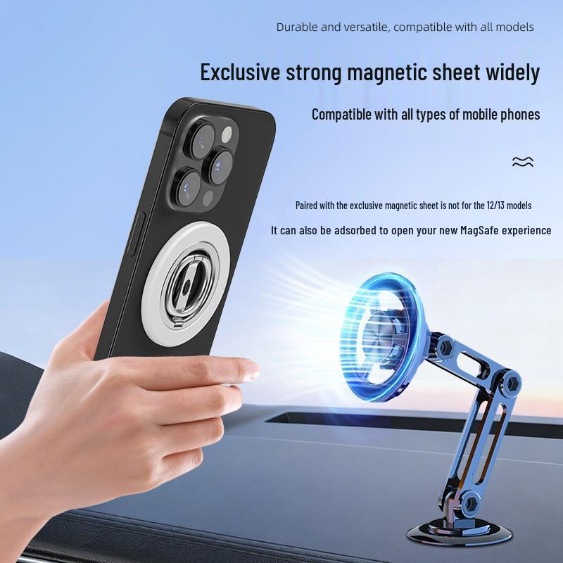 Ultra-Thin Magnetic Double Ring Phone Holder